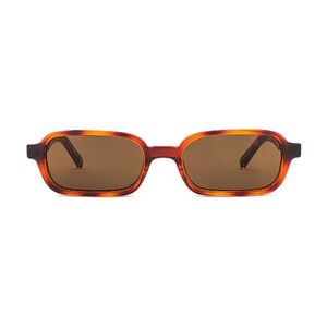 Le Specs Pilferer in Toffee Tort & Brown Mono